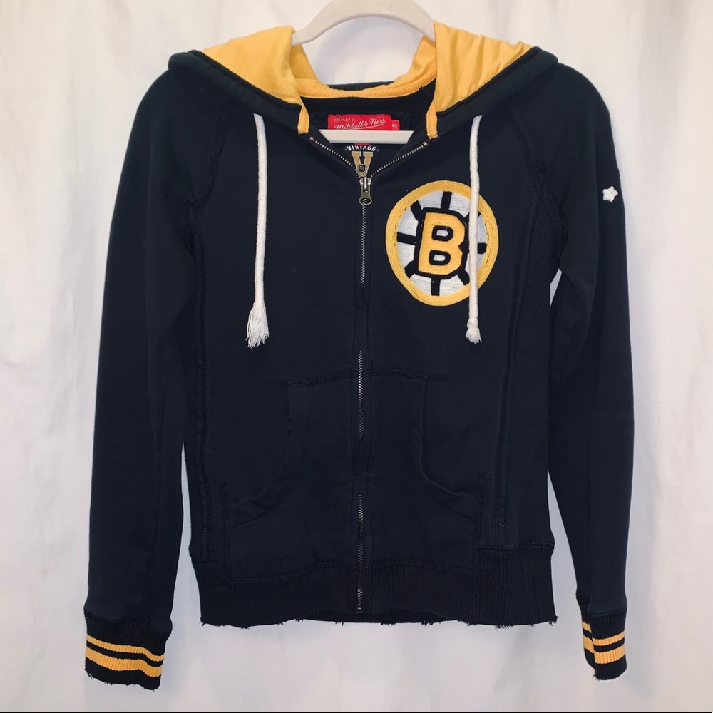 Mitchell & Ness Vintage Bruins Hoodie :: S